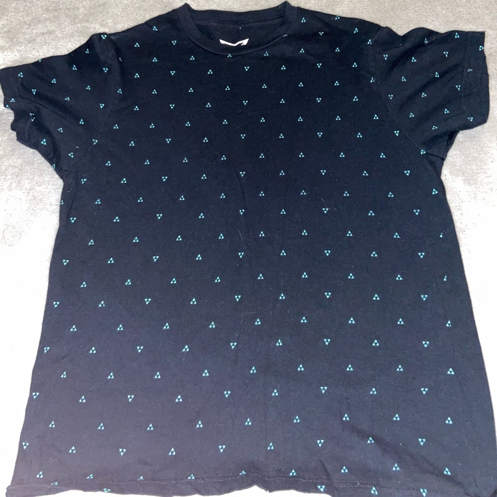 Volcom navy logo tee shirt